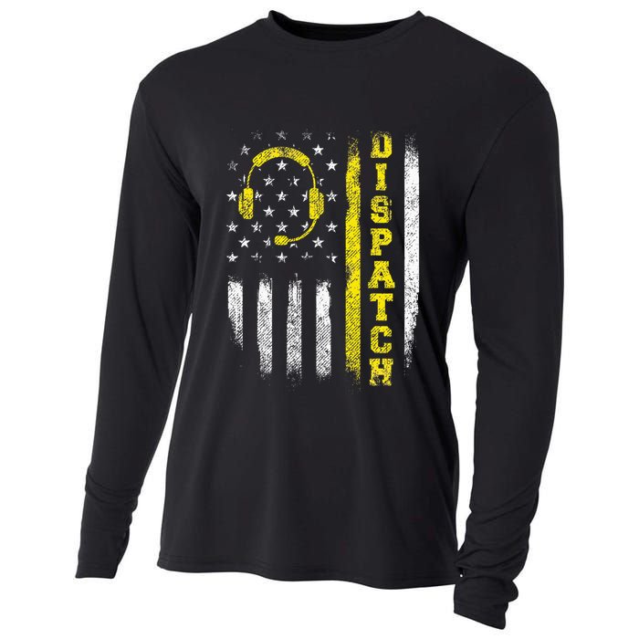 Dispatch 911 Dispatcher First Responder Emergency Cooling Performance Long Sleeve Crew