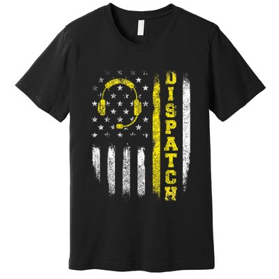 Dispatch 911 Dispatcher First Responder Emergency Premium T-Shirt