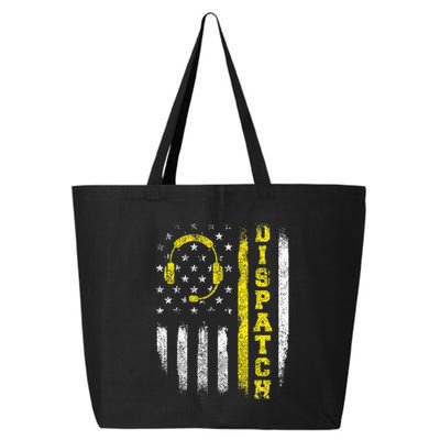 Dispatch 911 Dispatcher First Responder Emergency 25L Jumbo Tote