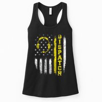 Dispatch 911 Dispatcher First Responder Emergency Womens Tank Top
