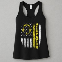 Dispatch 911 Dispatcher First Responder Emergency Womens Tank Top