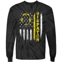 Dispatch 911 Dispatcher First Responder Emergency Tie-Dye Long Sleeve Shirt