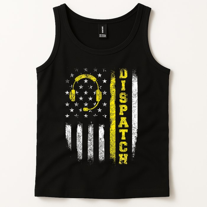 Dispatch 911 Dispatcher First Responder Emergency Tank Top