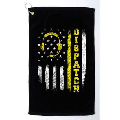 Dispatch 911 Dispatcher First Responder Emergency Golf Towel