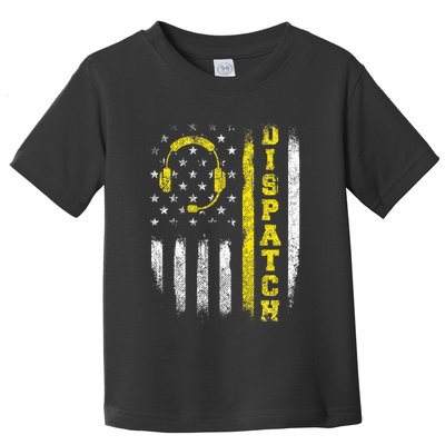 Dispatch 911 Dispatcher First Responder Emergency Toddler T-Shirt