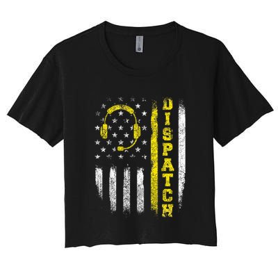 Dispatch 911 Dispatcher First Responder Emergency Crop Top