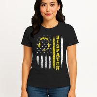 Dispatch 911 Dispatcher First Responder Emergency Womens T-Shirt