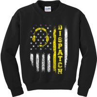 Dispatch 911 Dispatcher First Responder Emergency Kids Sweatshirt