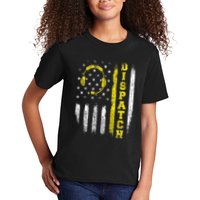 Dispatch 911 Dispatcher First Responder Emergency Kids T-Shirt