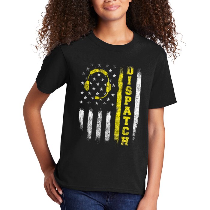 Dispatch 911 Dispatcher First Responder Emergency Kids T-Shirt