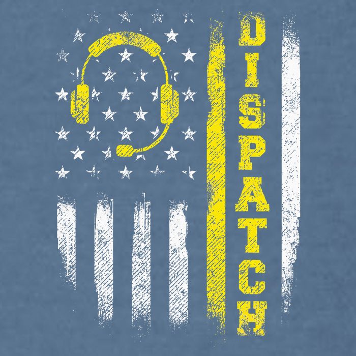 Dispatch 911 Dispatcher First Responder Emergency Garment-Dyed Sweatshirt