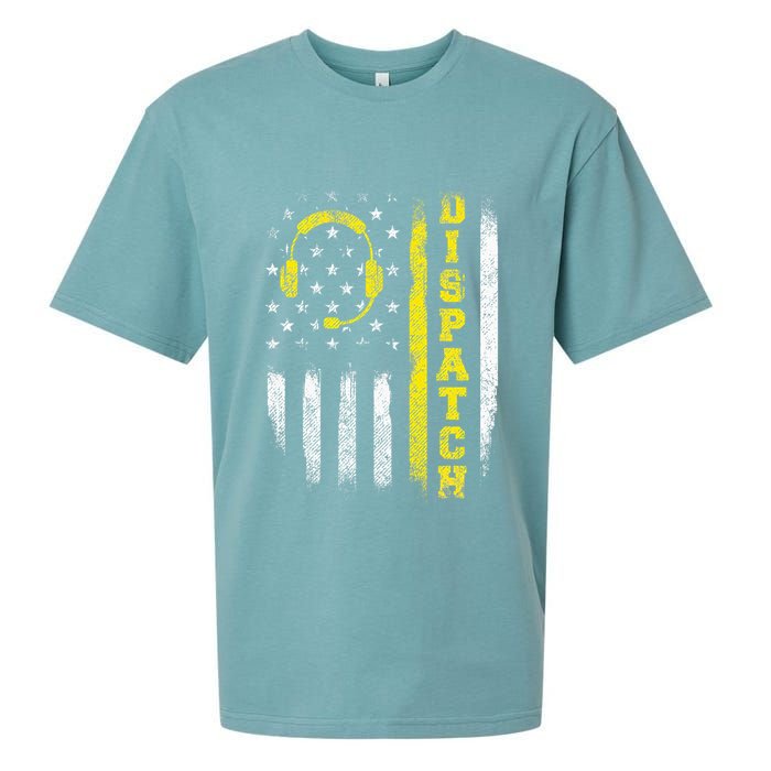 Dispatch 911 Dispatcher First Responder Emergency Sueded Cloud Jersey T-Shirt