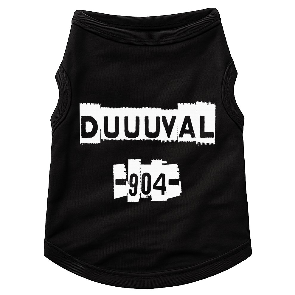 Duuuval 904 Jacksonville Florida Peferct Jax Doggie Tank