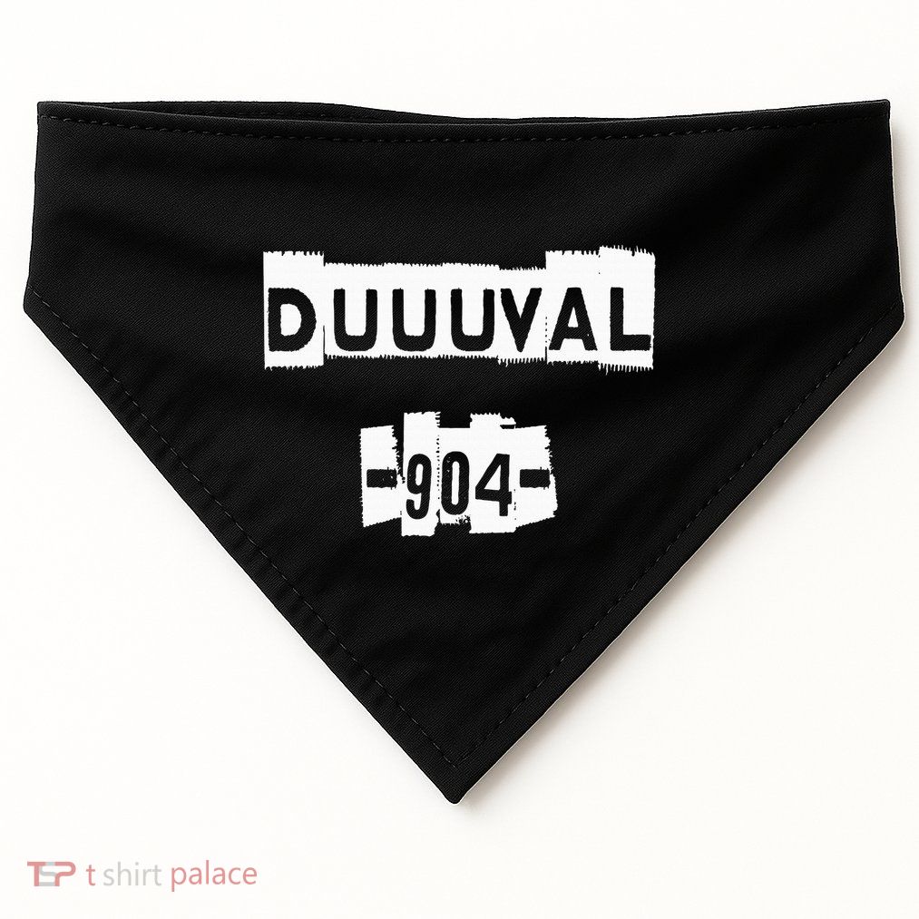 Duuuval 904 Jacksonville Florida Peferct Jax USA-Made Doggie Bandana