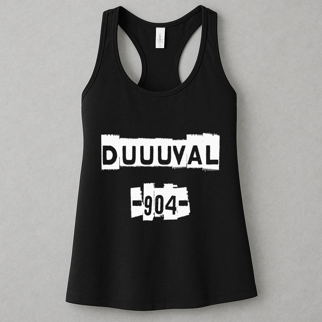 Duuuval 904 Jacksonville Florida Peferct Jax Womens Tank Top