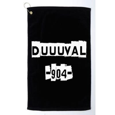 Duuuval 904 Jacksonville Florida Peferct Jax Golf Towel