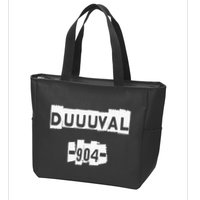 Duuuval 904 Jacksonville Florida Peferct Jax Zip Tote Bag