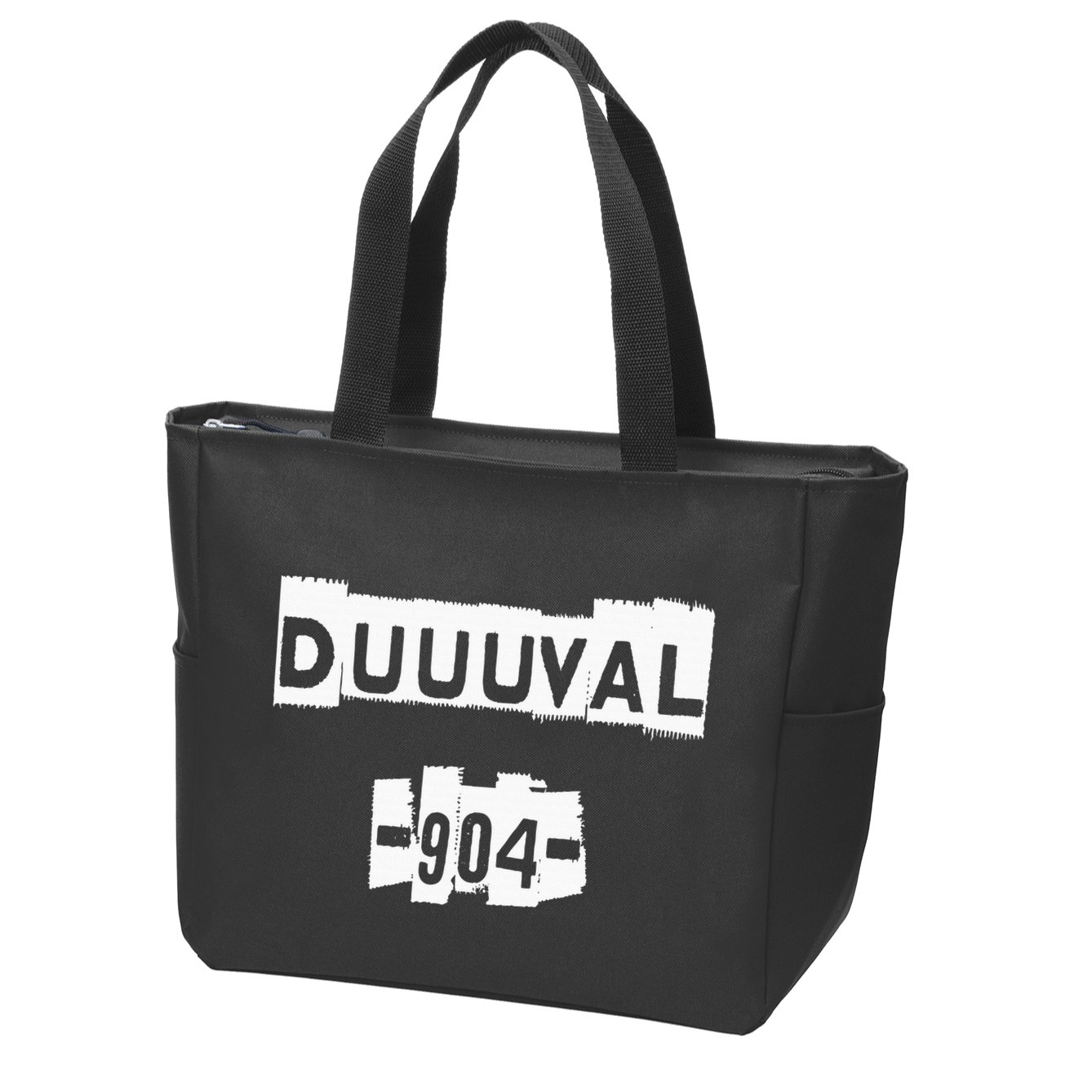 Duuuval 904 Jacksonville Florida Peferct Jax Zip Tote Bag