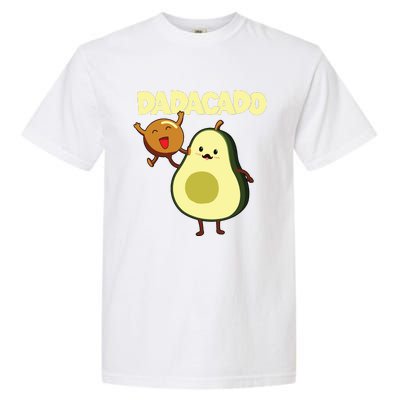 Dadacado Avocado 1st Birthday Dad Daddy Father Dada Garment-Dyed Heavyweight T-Shirt