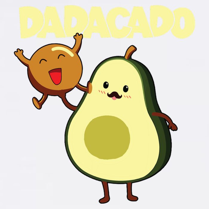 Dadacado Avocado 1st Birthday Dad Daddy Father Dada Cooling Performance Crew T-Shirt