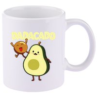 Dadacado Avocado 1st Birthday Dad Daddy Father Dada 11oz C Handle Ceramic Mug