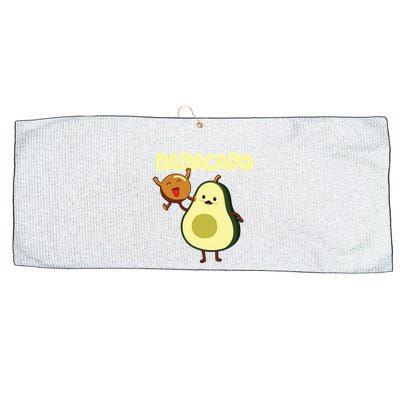 Dadacado Avocado 1st Birthday Dad Daddy Father Dada Large Microfiber Waffle Golf Towel