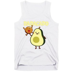 Dadacado Avocado 1st Birthday Dad Daddy Father Dada Tank Top