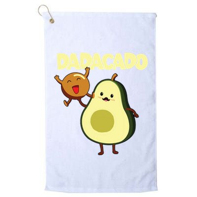 Dadacado Avocado 1st Birthday Dad Daddy Father Dada Golf Towel