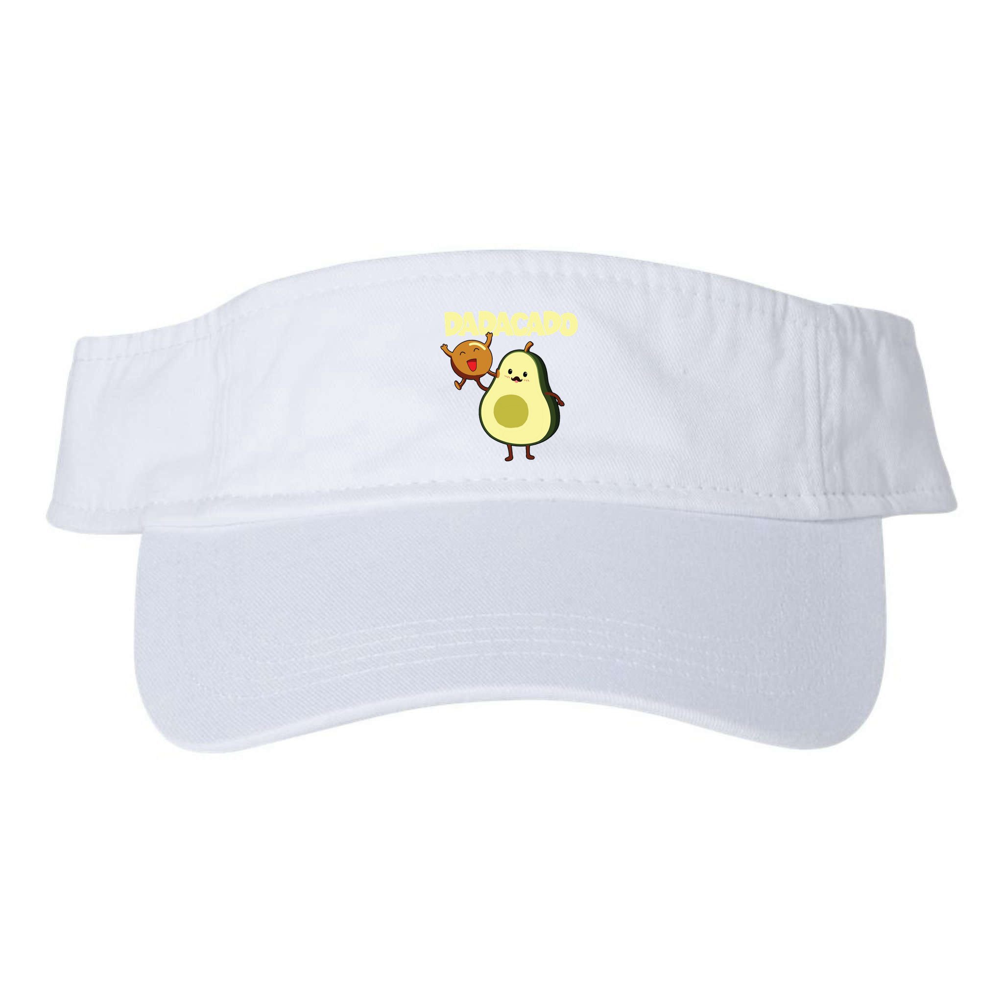 Dadacado Avocado 1st Birthday Dad Daddy Father Dada Visor