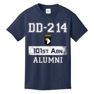 DD214 Army 101st Airborne Alumni Veteran Father Day Gift Kids T-Shirt