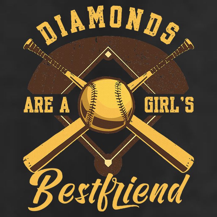 Diamonds Are A Girl Best Friend Friendship Bestfriend 7 Panel Mesh Trucker Snapback Hat
