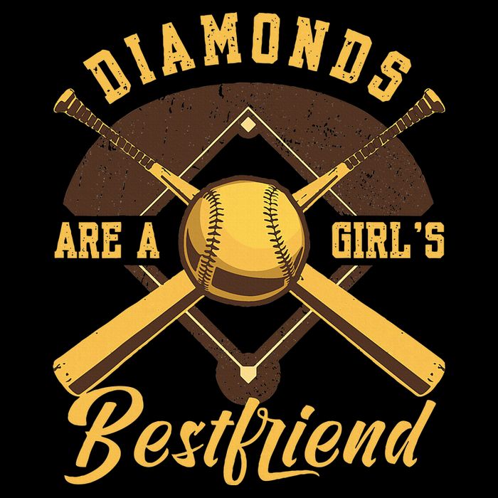 Diamonds Are A Girl Best Friend Friendship Bestfriend Cooling Performance Crew T-Shirt