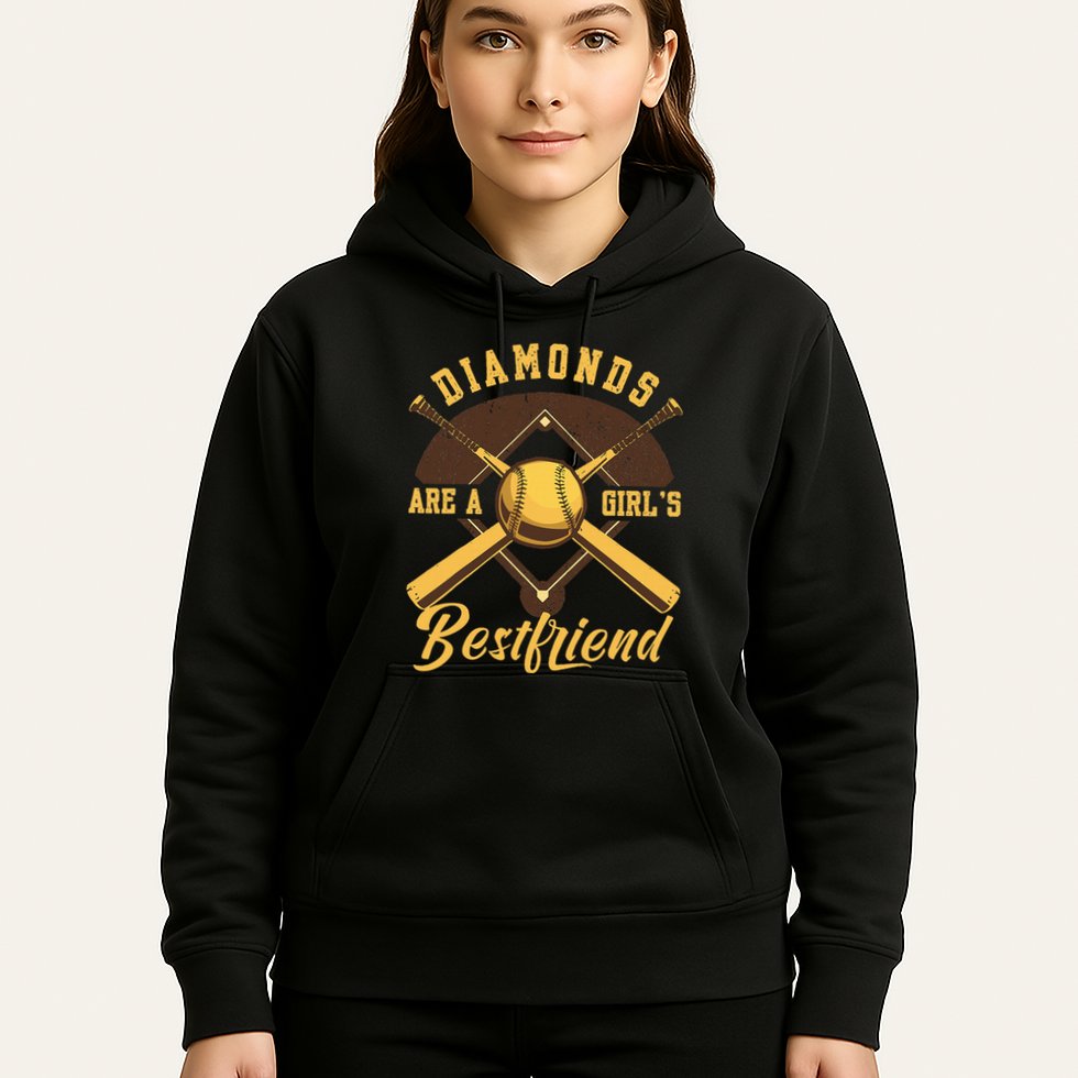 Diamonds Are A Girl Best Friend Friendship Bestfriend Hoodie
