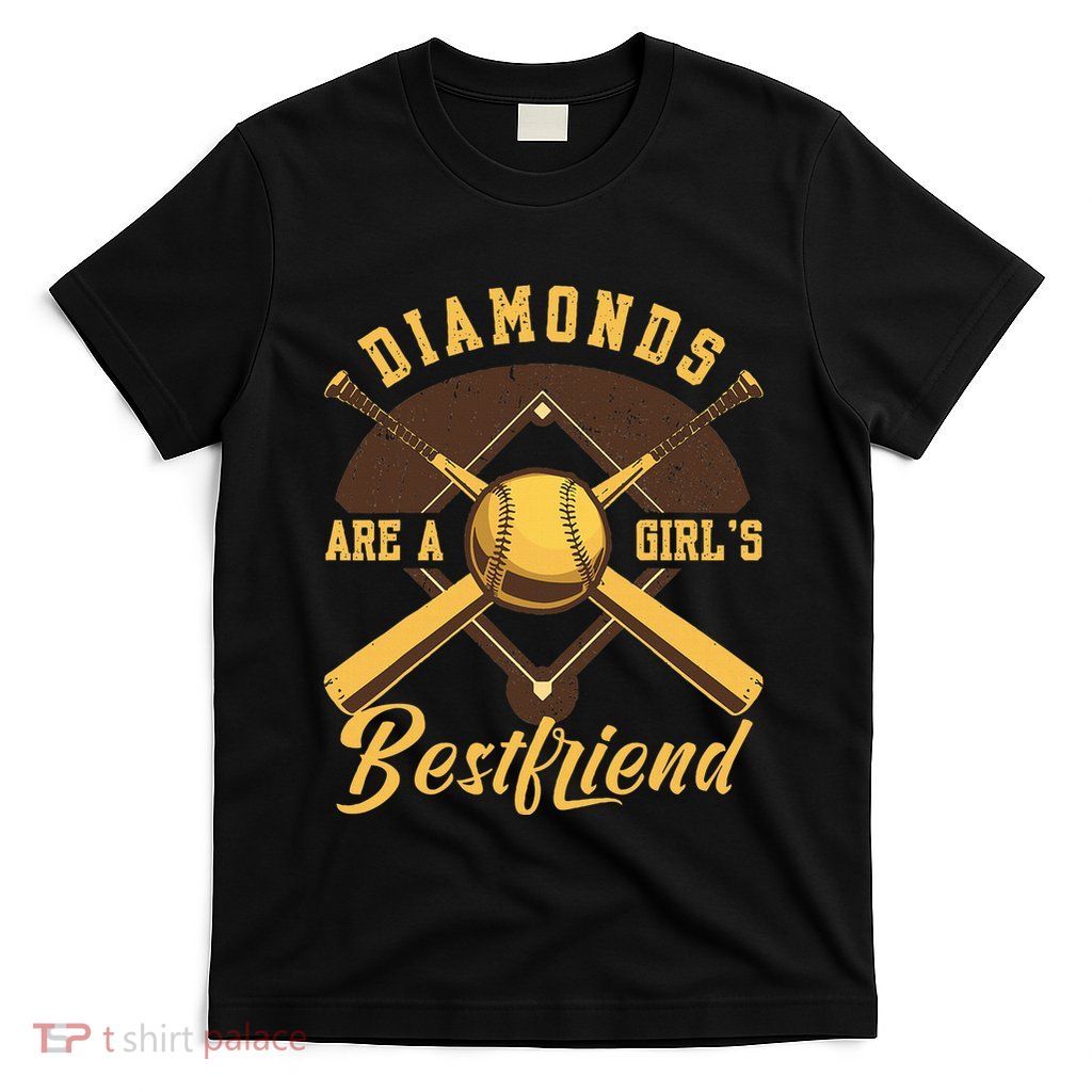 Diamonds Are A Girl Best Friend Friendship Bestfriend T-Shirt