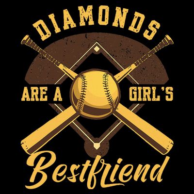 Diamonds Are A Girl Best Friend Friendship Bestfriend T-Shirt