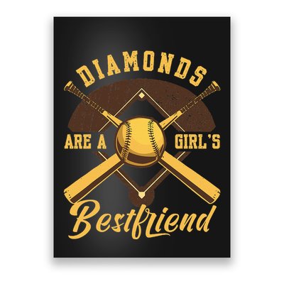 Diamonds Are A Girl Best Friend Friendship Bestfriend Poster