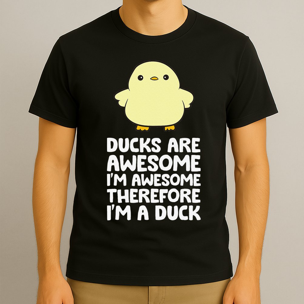 Ducks Are Awesome. I'm Awesome Therefore I'm a Duck T-Shirt