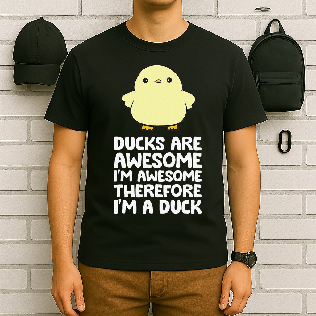 Ducks Are Awesome. I'm Awesome Therefore I'm a Duck T-Shirt
