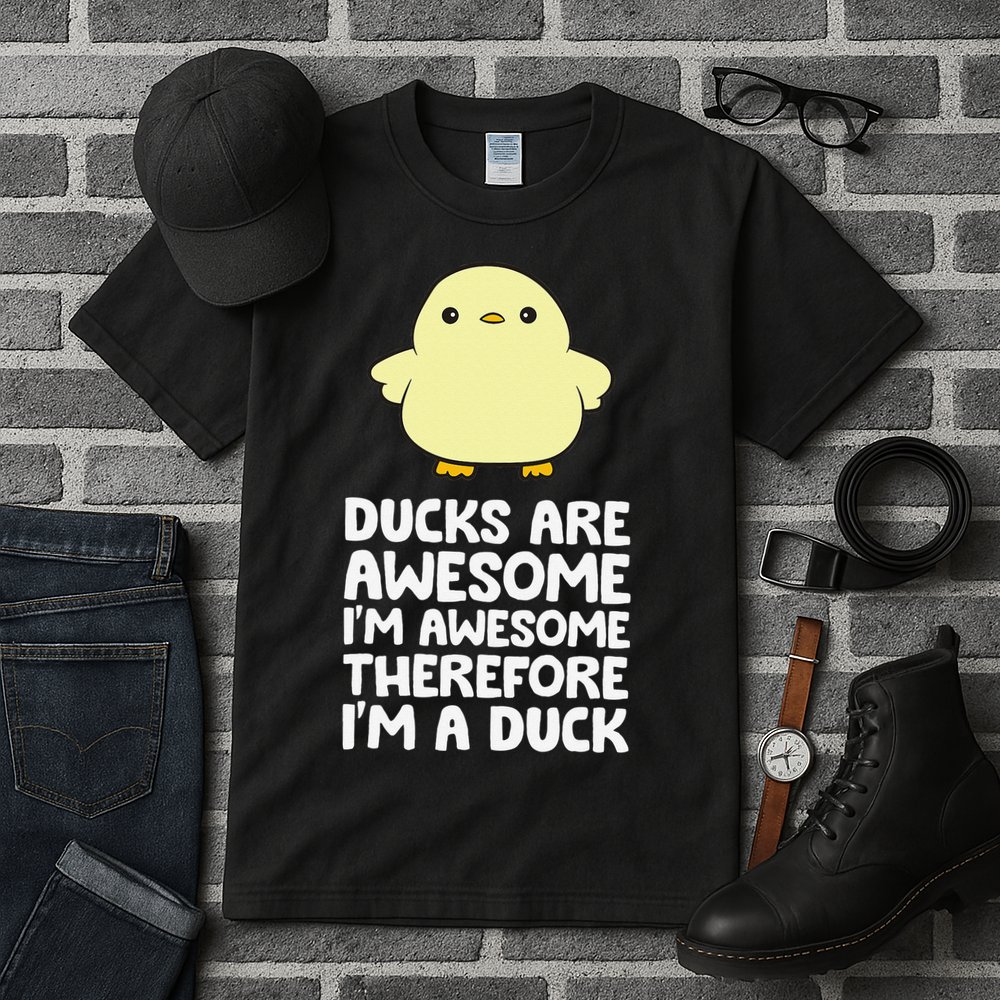 Ducks Are Awesome. I'm Awesome Therefore I'm a Duck Tall T-Shirt