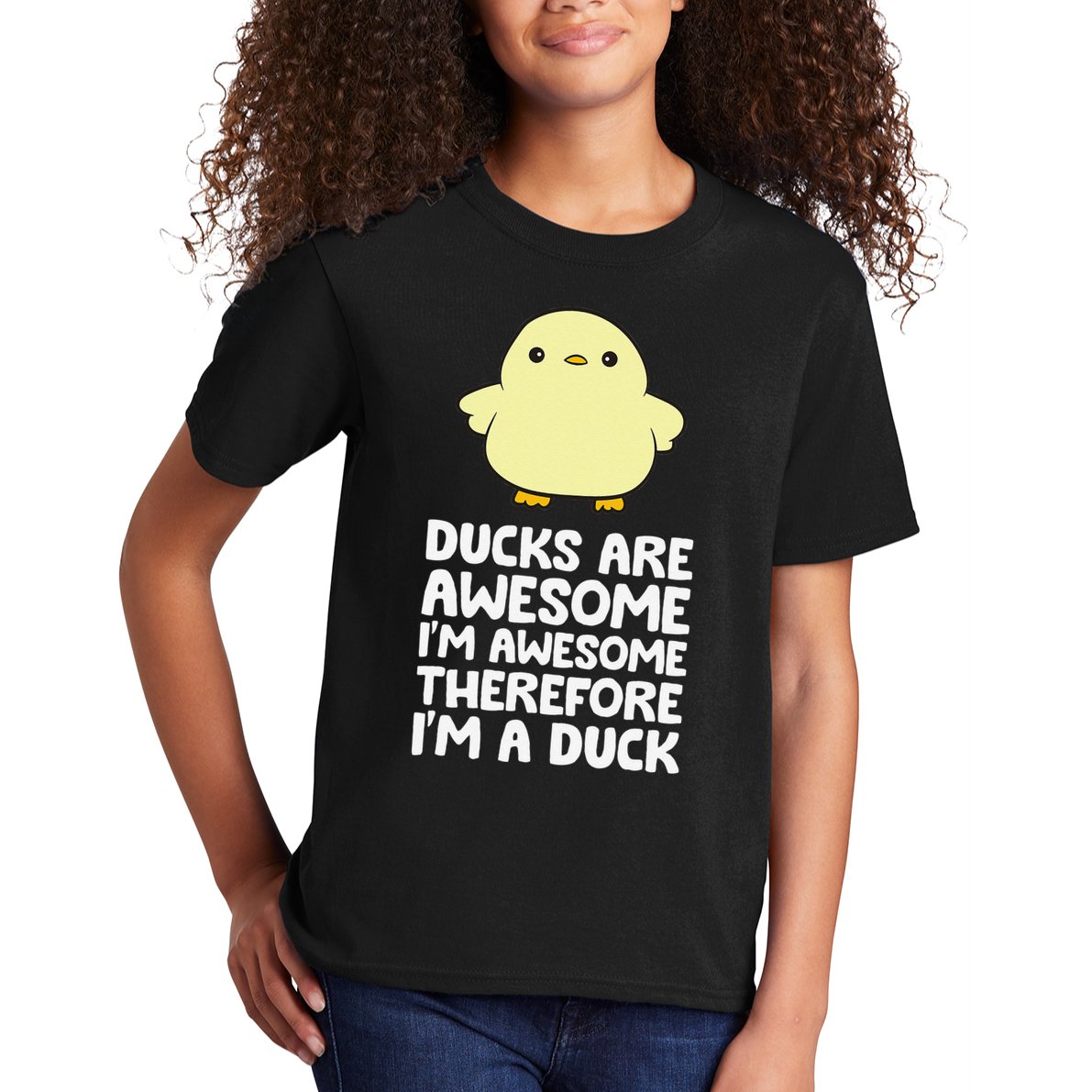 Ducks Are Awesome. I'm Awesome Therefore I'm a Duck Kids T-Shirt