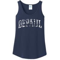 Depaul Athletic Arch College University Alumni Ladies Essential Tank