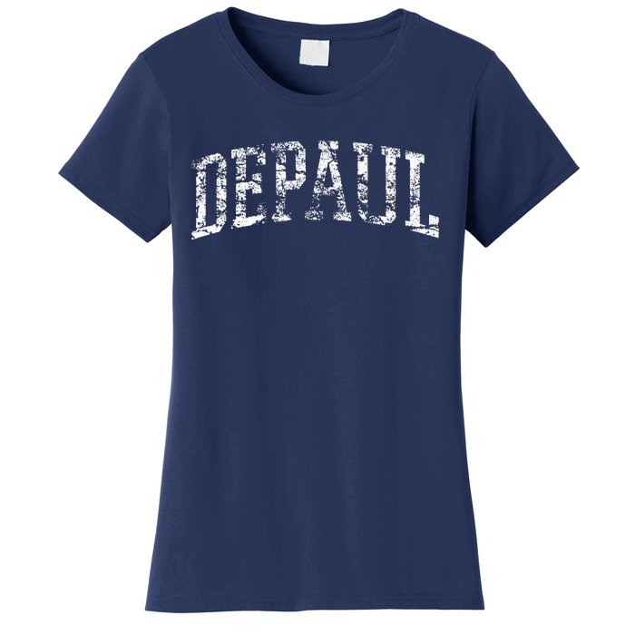 Depaul Athletic Arch College University Alumni Women's T-Shirt