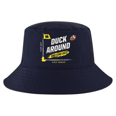 Duck Around And Find Out Football Fans Cool Comfort Performance Bucket Hat