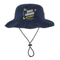 Duck Around And Find Out Football Fans Legacy Cool Fit Booney Bucket Hat