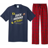 Duck Around And Find Out Football Fans Pajama Set