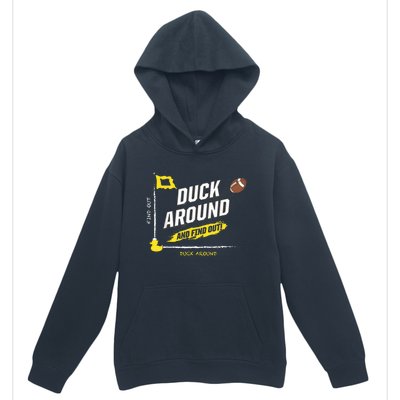 Duck Around And Find Out Football Fans Urban Pullover Hoodie