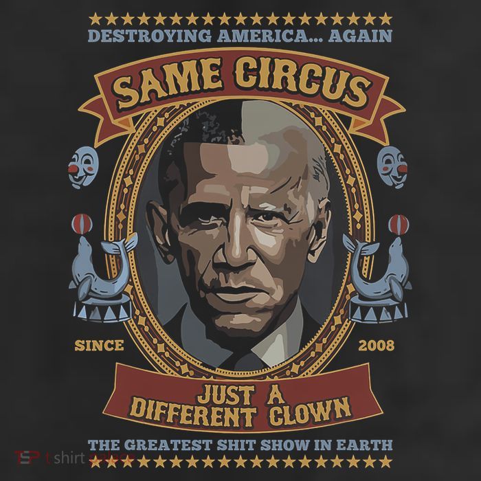 Destroying America Again Same Circus Just A Different Clown Adult Drive Performance Visor