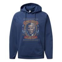 Destroying America Again Same Circus Just A Different Clown Performance Fleece Hoodie