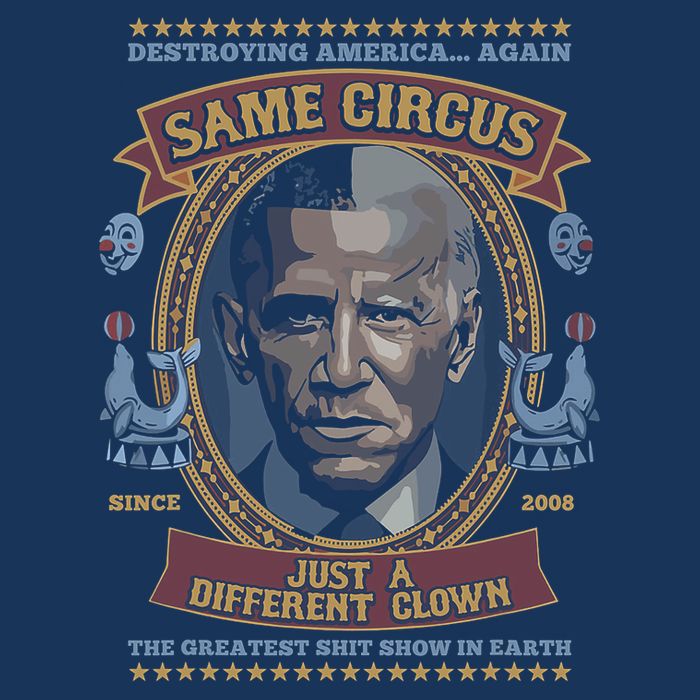 Destroying America Again Same Circus Just A Different Clown Sweatshirt