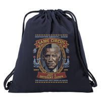 Destroying America Again Same Circus Just A Different Clown Drawstring Bag